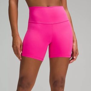 COPY - Pink lululemon Align High-Rise Short 6"